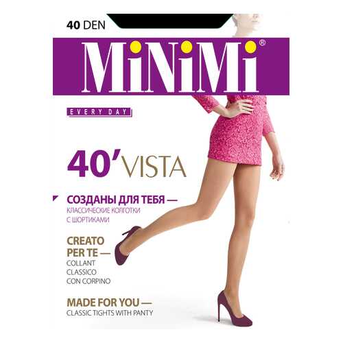 Колготки MiNiMi VISTA 40, nero, 3/M в ТВОЕ