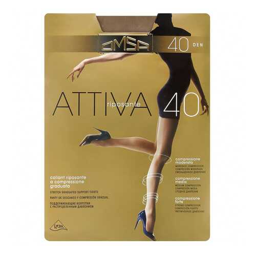 Колготки Omsa ATTIVA 40 / Camoscio (Темный загар) / 5 (XL) в ТВОЕ