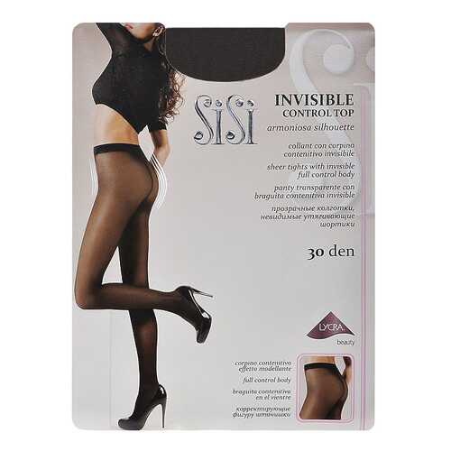 Колготки SiSi INVISIBLE CONTROL TOP 30 / Londra (Темно-серый) / 3 (M) в ТВОЕ