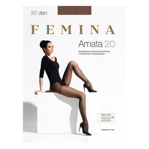 Колготки женские FEMINA AMATA 20 легкий загар 2 (S) в ТВОЕ