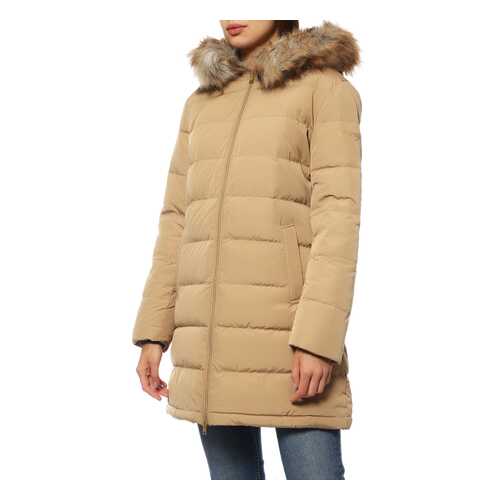 Пуховик женский Wrangler W4126VJWM бежевый XS в ТВОЕ