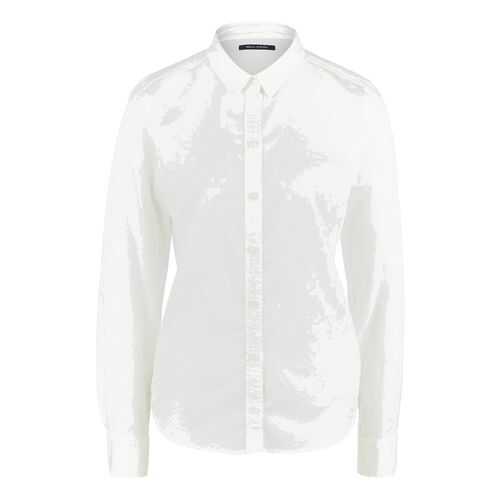 Рубашка женская Marc O’Polo 088742009/125 бежевая 36 EU в ТВОЕ