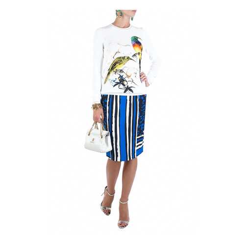 Джемпер женский Roberto Cavalli 80918 белый 44 IT в ТВОЕ
