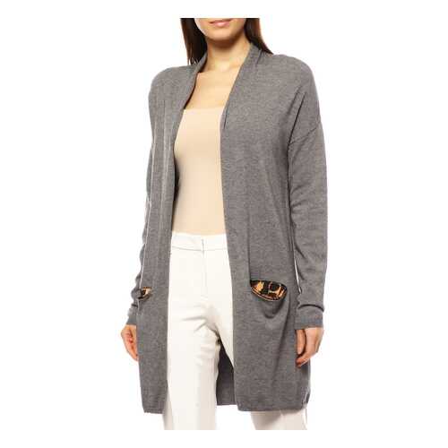 Кардиган женский Via Delle Perle 6471/00200 серый 46 IT в ТВОЕ
