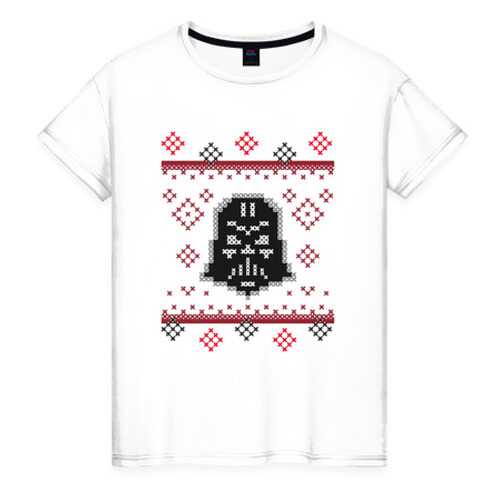 Футболка женская ВсеМайки 1874971 белая XXL в ТВОЕ