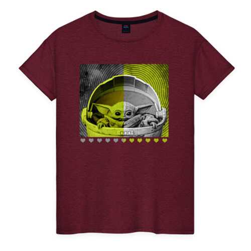 Футболка женская ВсеМайки 2147267 красная XL в ТВОЕ