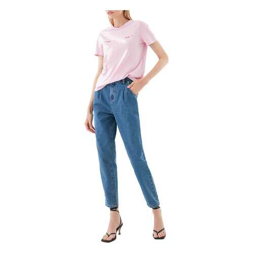 Футболка женская ZARINA 327515415 розовая L в ТВОЕ