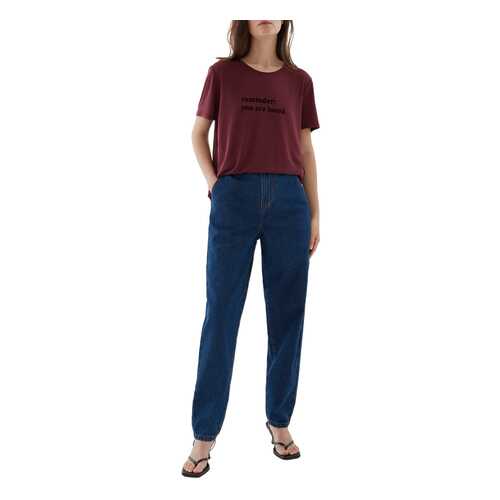 Футболка женская ZARINA 328510410 красная XL в ТВОЕ