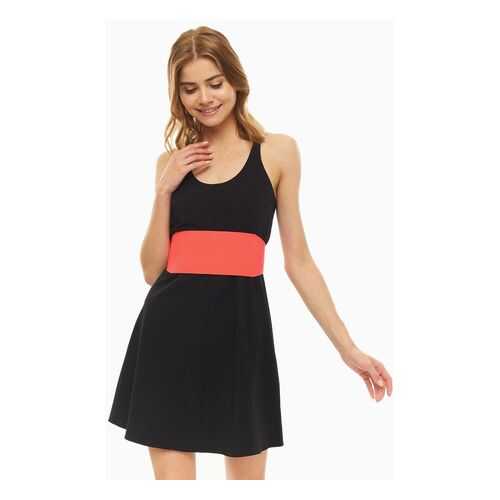 Платье женское Armani Exchange 3GYA31 YNJLZ 1200 черное/розовое 8 IT в ТВОЕ