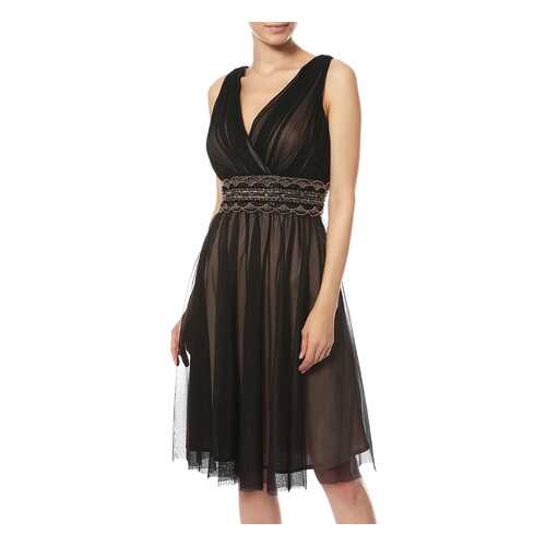 Платье женское JS Collections 5261930 черное 12 US в ТВОЕ