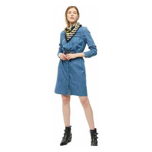 Платье женское Marc O’Polo 912526009/024 синее S в ТВОЕ