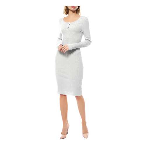 Платье женское Mir cashmere CWJ17-013 голубое L в ТВОЕ