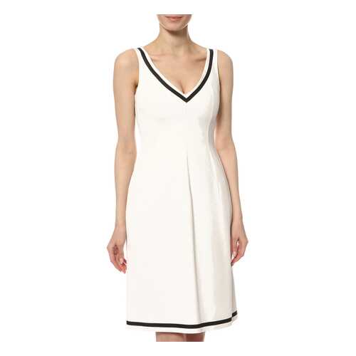 Платье женское SPORTMAX 22210521/01 белое 38 IT в ТВОЕ