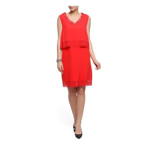 Платье женское XS MILANO 5067/15-1 красное 50 IT в ТВОЕ