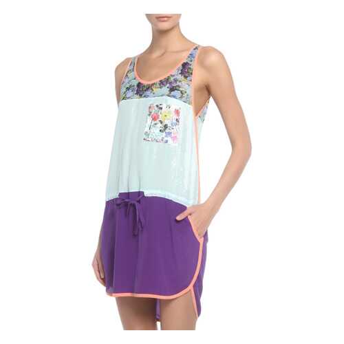 Сарафан женский MSGM 1641MDA55 144166 голубой 40 IT в ТВОЕ
