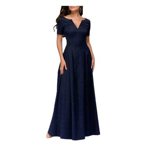 Вечернее платье женское D&M by 1001DRESS DM00383DB синее XS в ТВОЕ