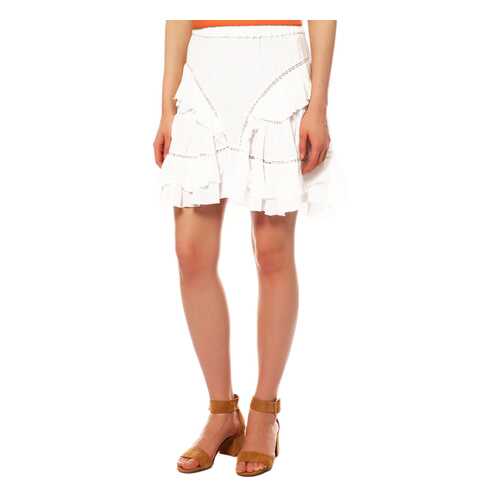 Юбка женская ETOILE ISABEL MARANT JU074618P024E белая 34 FR в ТВОЕ