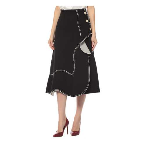Юбка женская SPORTMAX 23-SP21060473 черная 38 IT в ТВОЕ
