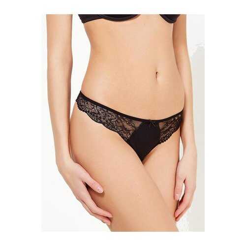 Трусы женские ALLA BUONE 1027AB черные 5/XL в ТВОЕ